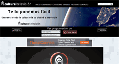 Desktop Screenshot of culturaltv.es